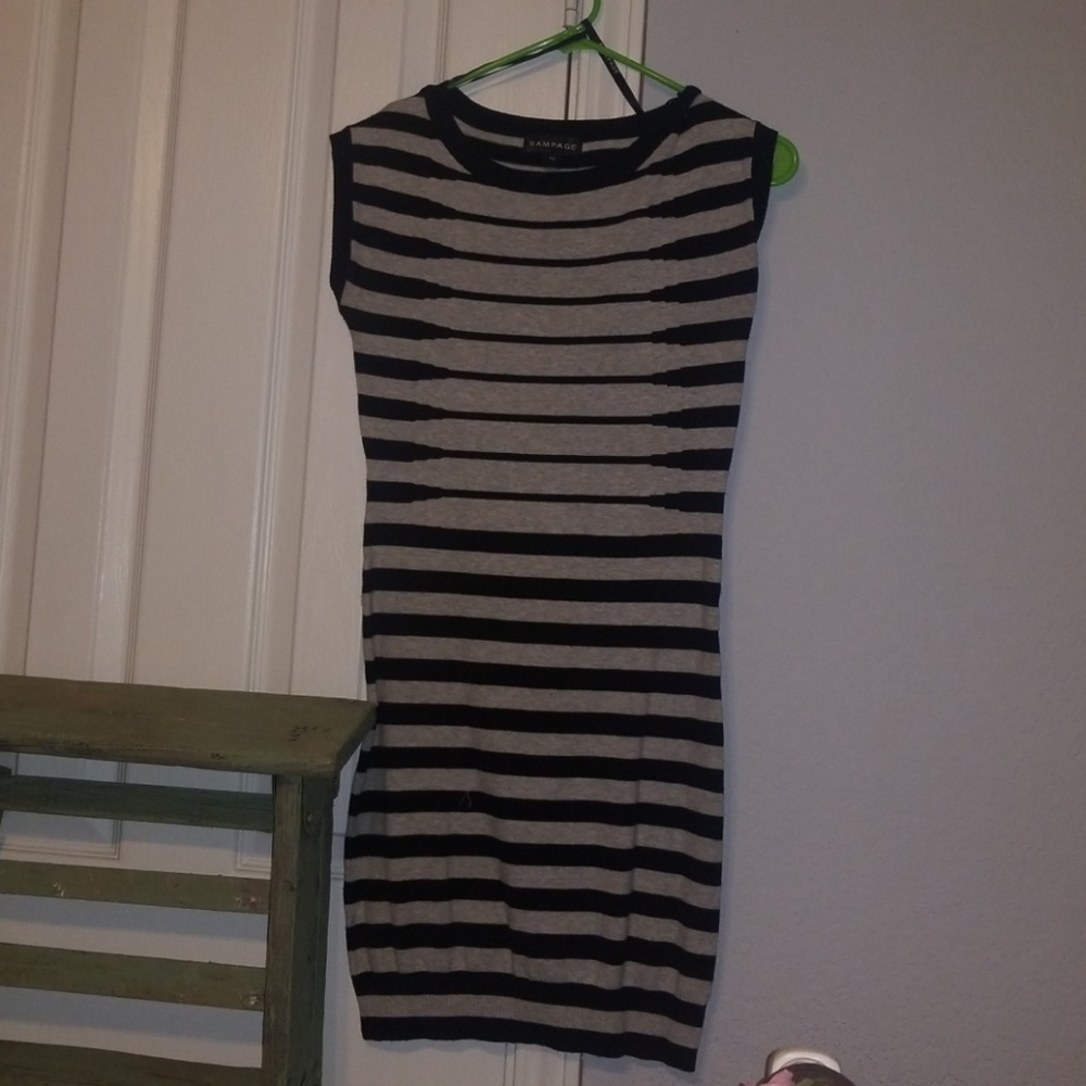 Thin sweater dress